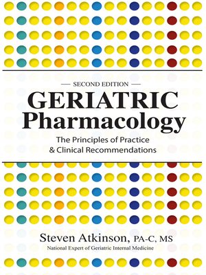cover image of Geriatric Pharmacology